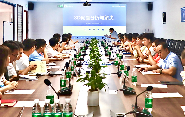 提質(zhì)培優(yōu) 增新賦能|遠東宜賓智能產(chǎn)業(yè)園開展 《8D問題分析與解決》培訓(xùn)